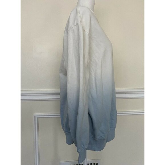 BP Dip Dye Crewneck Cotton Blend Sweatshirt women size M - Picture 6 of 9